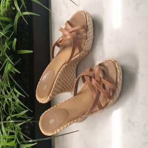 Platform wedge sandals